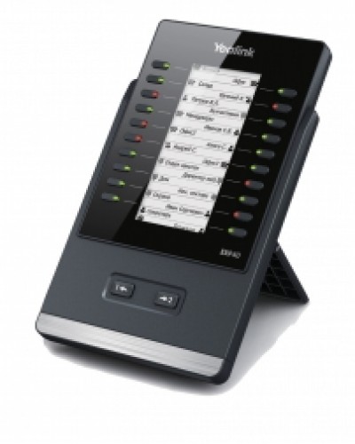 Yealink EXP40 — Модуль расширения с LCD для IP-телефонов Yealink SIP-T46G и T48G
